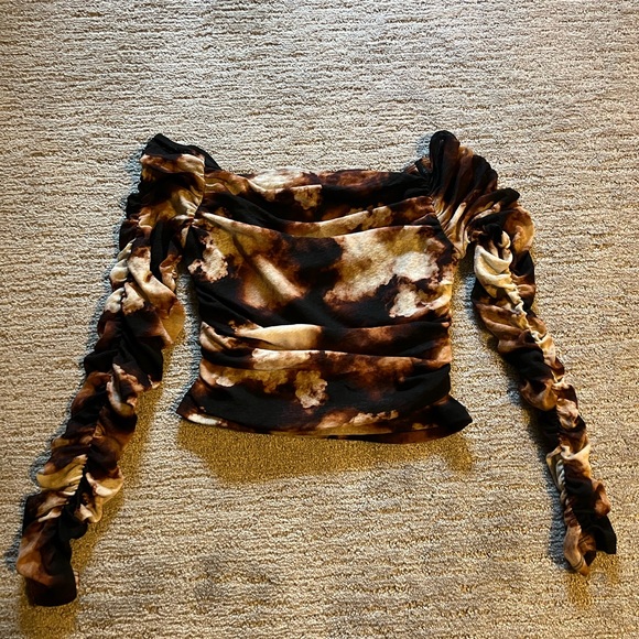 Top Shop off the shoulder top - Picture 2 of 4